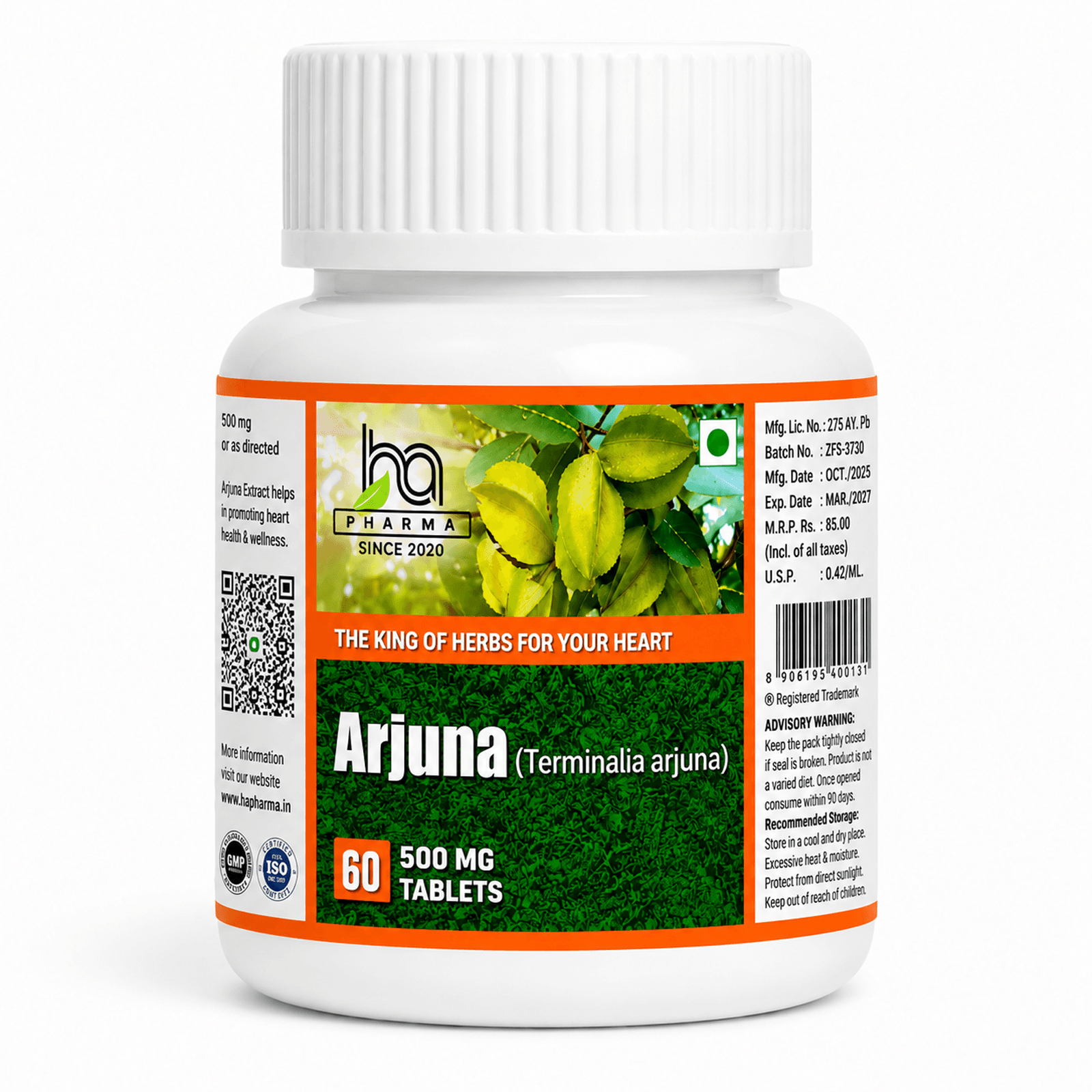 Arjuna pack front