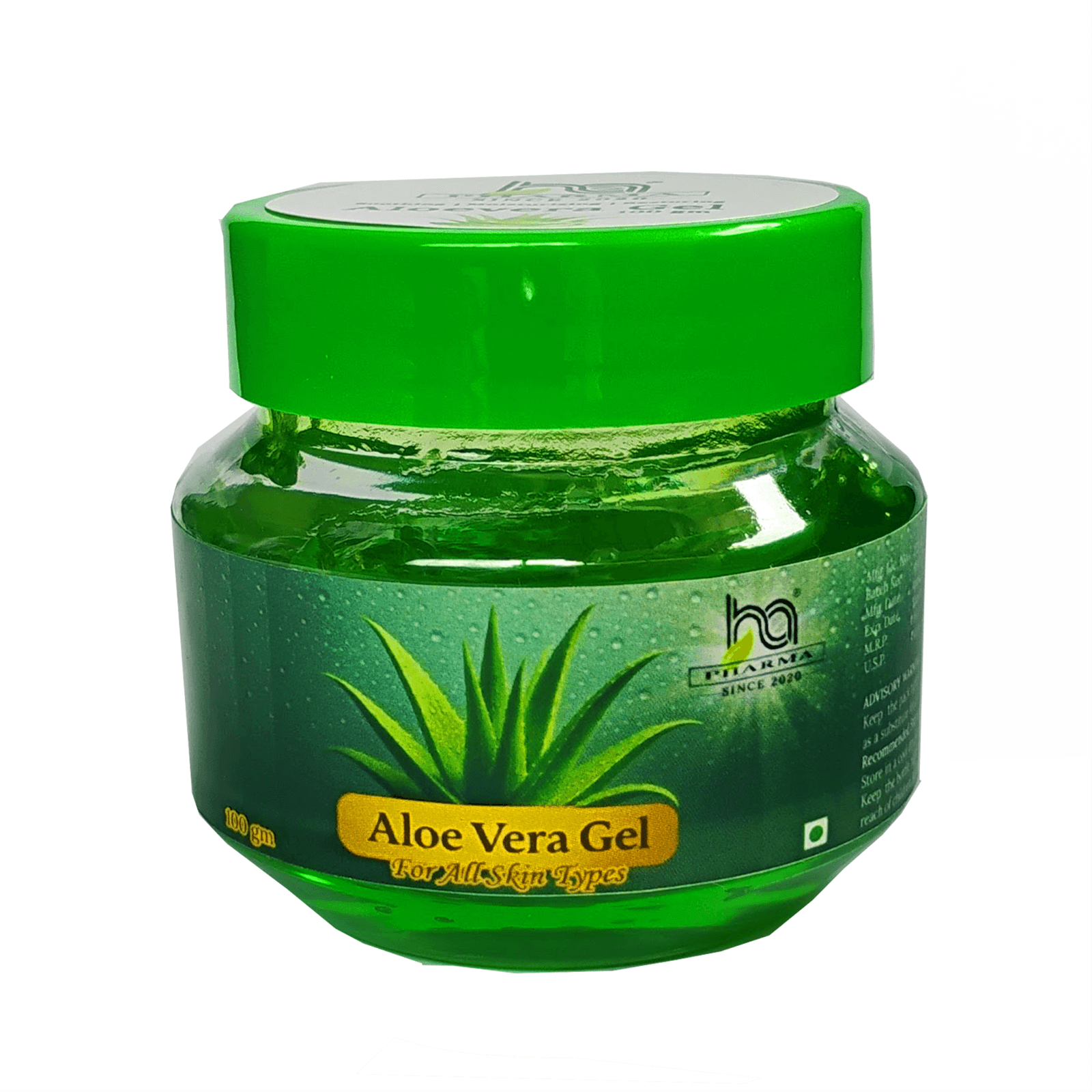 H & A Pharma Aloe Vera Gel pack front