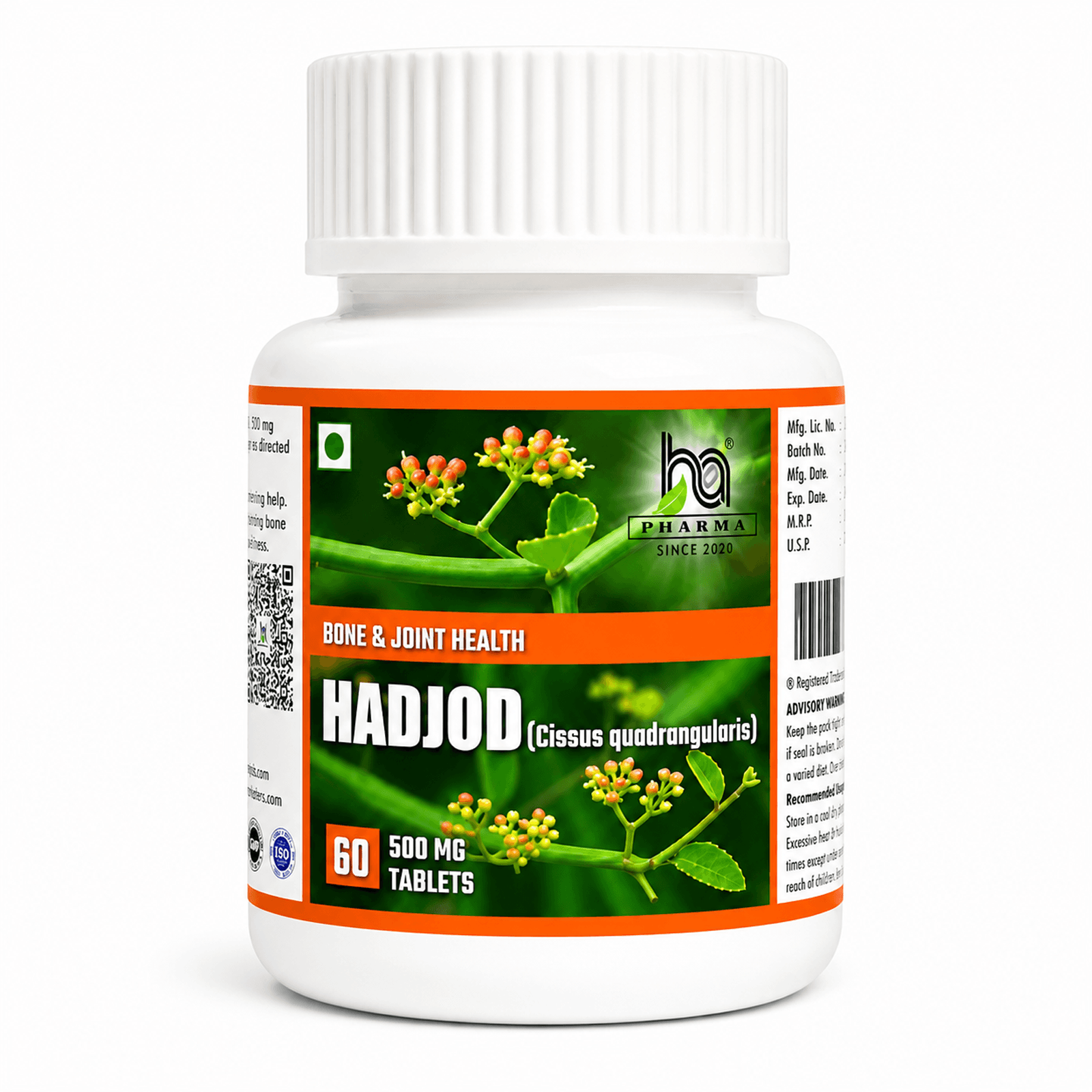 Hadjod pack front